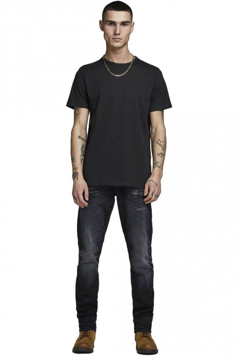Tricou JACK &JONES Basic 2-Pack - 12133913-Black [5]