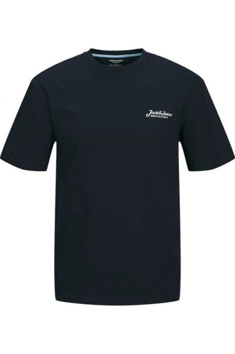 Tricou JACK &JONES Beau Frontprint - 12275012-Sky Captain [1]