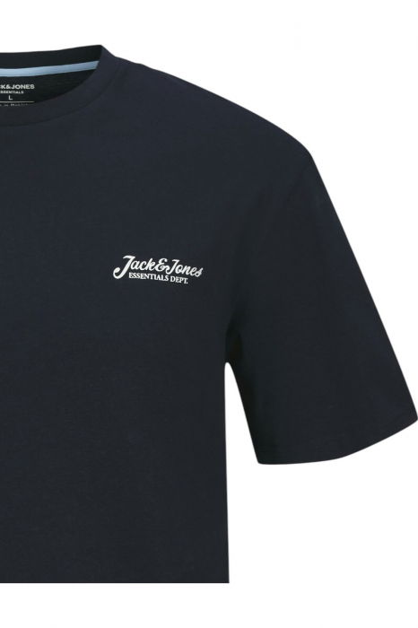 Tricou JACK &JONES Beau Frontprint - 12275012-Sky Captain [3]