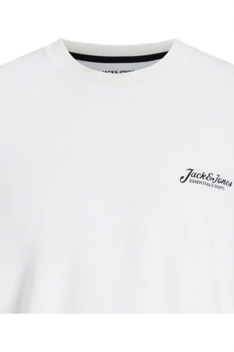 Tricou JACK &JONES Beau Frontprint - 12275012-White [2]