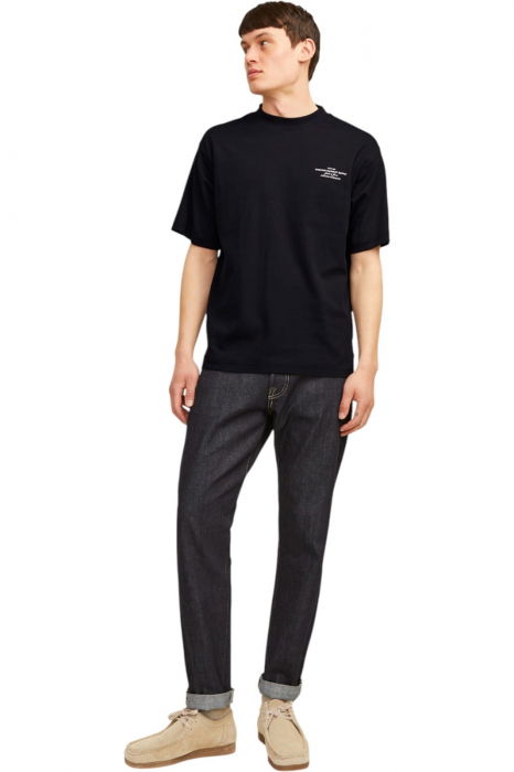 Tricou JACK &JONES Blachad Branding SN - 12259357-Black [6]
