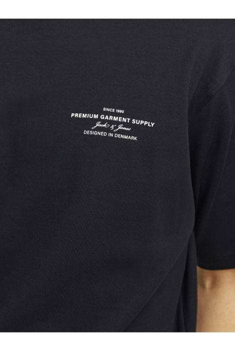 Tricou JACK &JONES Blachad Branding SN - 12259357-Black [3]
