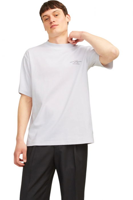 Tricou JACK &JONES Blachad Branding SN - 12259357-Bright White [1]