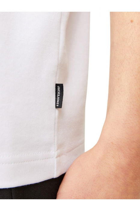 Tricou JACK &JONES Blachad Branding SN - 12259357-Bright White [5]