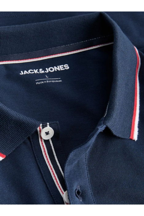 Tricou JACK &JONES Blaze Polo PLS - 12289706-Navy Blazer [4]