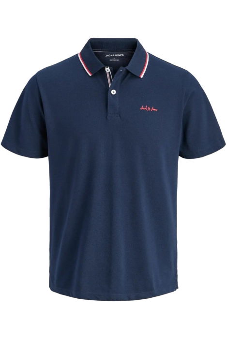Tricou JACK &JONES Blaze Polo PLS - 12289706-Navy Blazer [1]