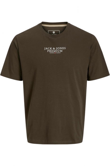 Tricou JACK &JONES Bluarchie Crew - 12217167-Black Olive [1]