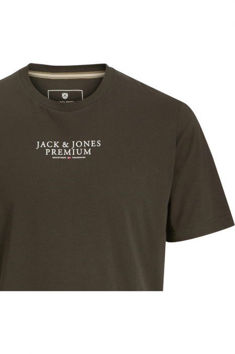 Tricou JACK &JONES Bluarchie Crew - 12217167-Black Olive [4]