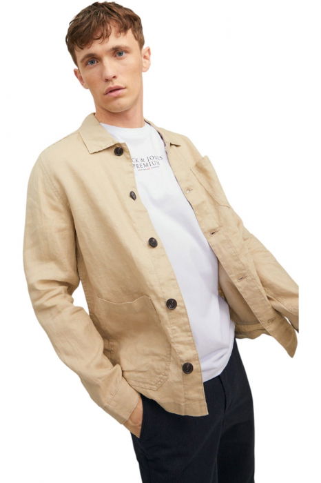 Tricou JACK &JONES Bluarchie Crew - 12217167-White [4]