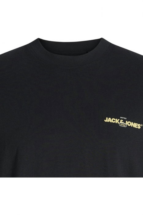 Tricou JACK &JONES Bradley Graphic O-Neck - 12268268-Black [3]