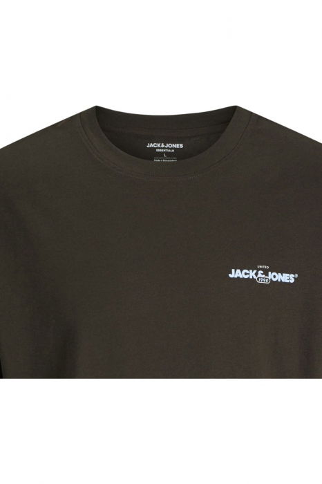 Tricou JACK &JONES Bradley Graphic O-Neck - 12268268-Delicioso [3]