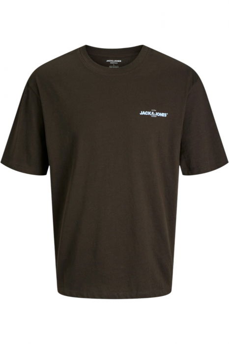 Tricou JACK &JONES Bradley Graphic O-Neck - 12268268-Delicioso [1]