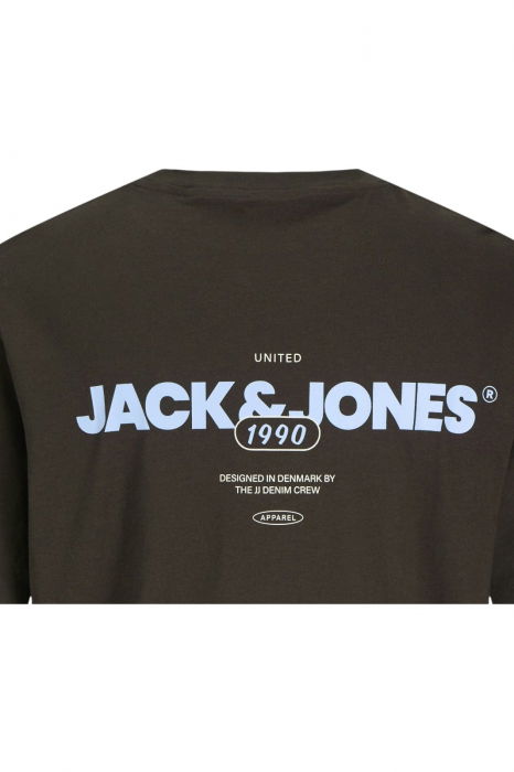 Tricou JACK &JONES Bradley Graphic O-Neck - 12268268-Delicioso [4]