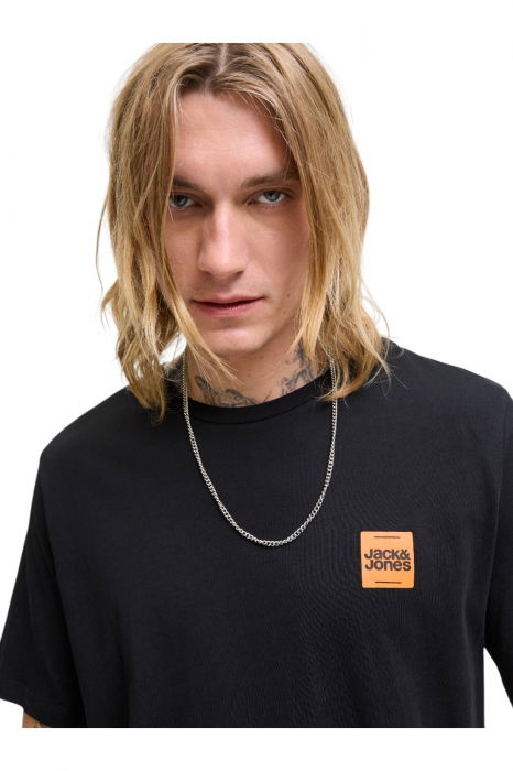 Tricou JACK &JONES Brandy LN - 12279100-Black [5]
