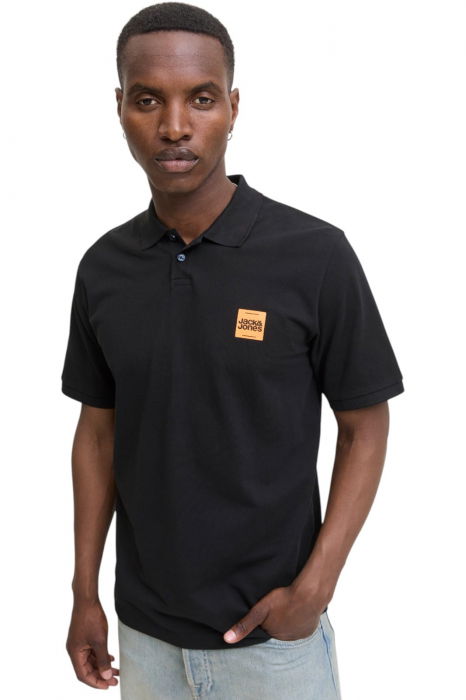 Tricou JACK &JONES Brandy Polo SS - 12287226-Black [5]