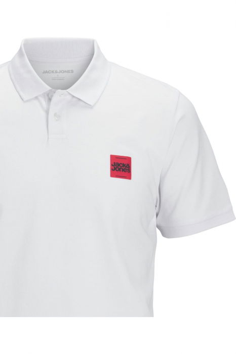 Tricou JACK &JONES Brandy Polo SS - 12287226-White [4]