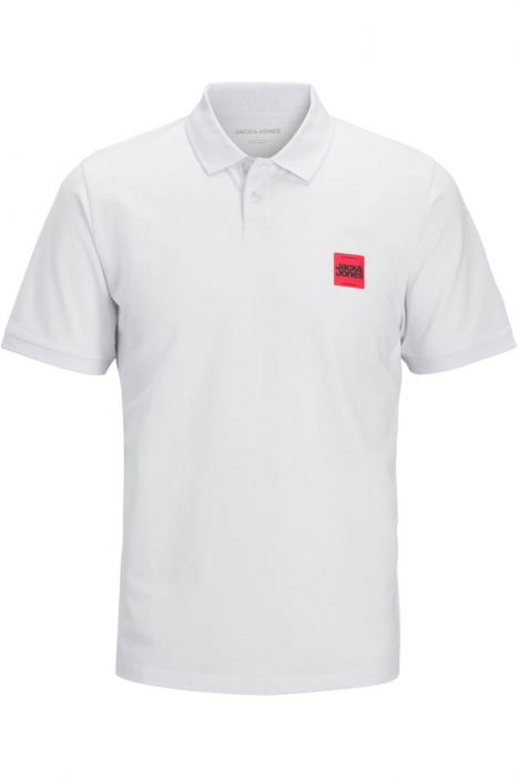 Tricou JACK &JONES Brandy Polo SS - 12287226-White [1]