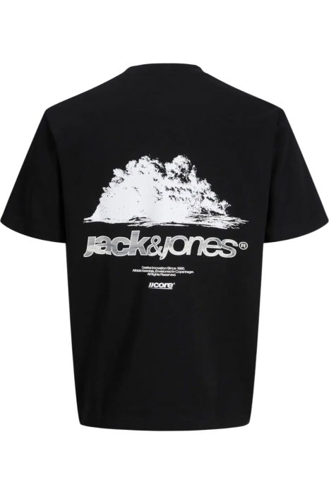 Tricou JACK &JONES Breeze Back Print - 12291019-Black [2]
