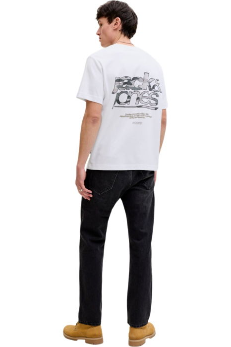 Tricou JACK &JONES Breeze Back Print - 12291019-Bright White [2]