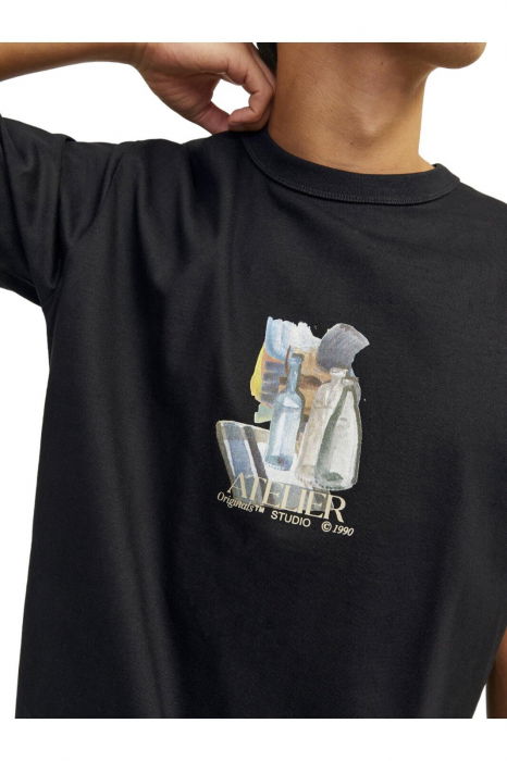 Tricou JACK &JONES Brooklyn Gfx - 12262506-Black [3]