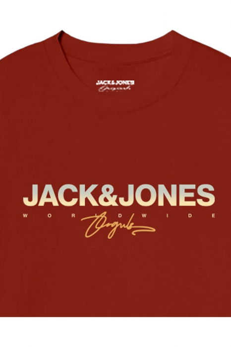 Tricou JACK &JONES Canggu - 12281809-Arabian Spice [2]