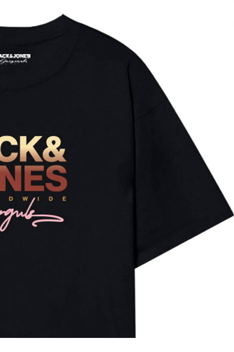 Tricou JACK &JONES Canggu - 12281809-Black [3]