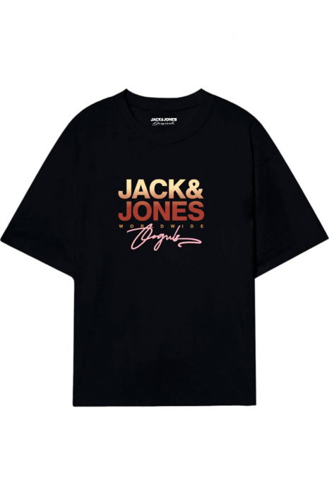 Tricou JACK &JONES Canggu - 12281809-Black [1]