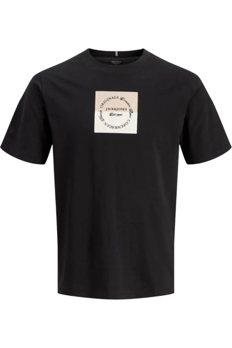 Tricou JACK &JONES Catskills Square Branding - 12290856-Black [1]