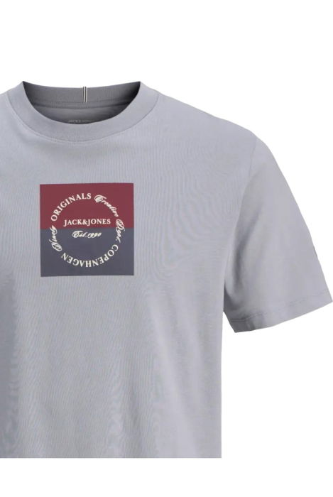 Tricou JACK &JONES Catskills Square Branding - 12290856-Tradewinds [3]