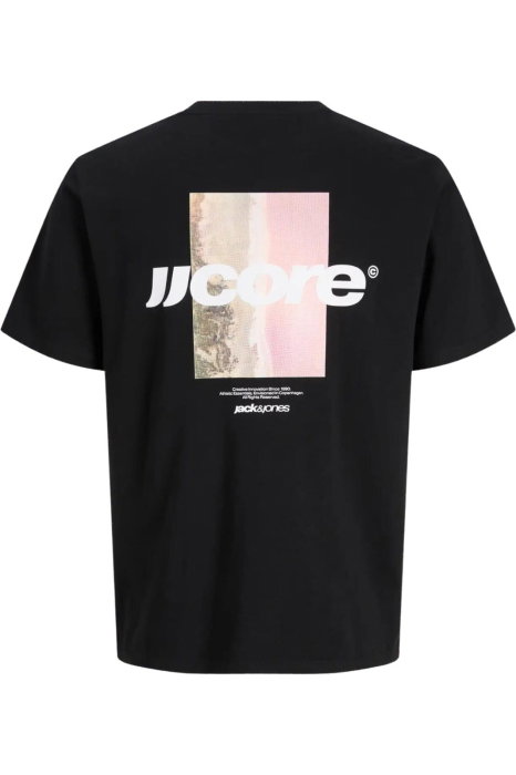 Tricou JACK &JONES Club Back Photo - 12295024-Black [2]