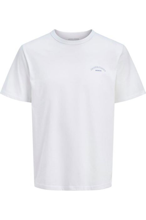 Tricou JACK &JONES College Logo Crew Neck - 12288105-Bright White [3]