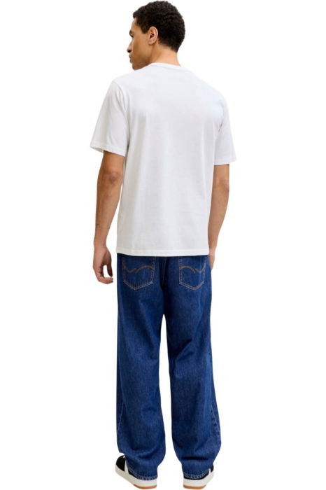 Tricou JACK &JONES College Logo Crew Neck - 12288105-Bright White [2]