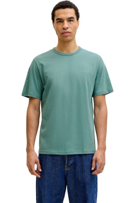 Tricou JACK &JONES College Logo Crew Neck - 12288105-Mineral Blue [1]