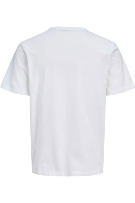 Tricou JACK &JONES College Logo Crew Neck JNR - 12289949-Bright White [2]