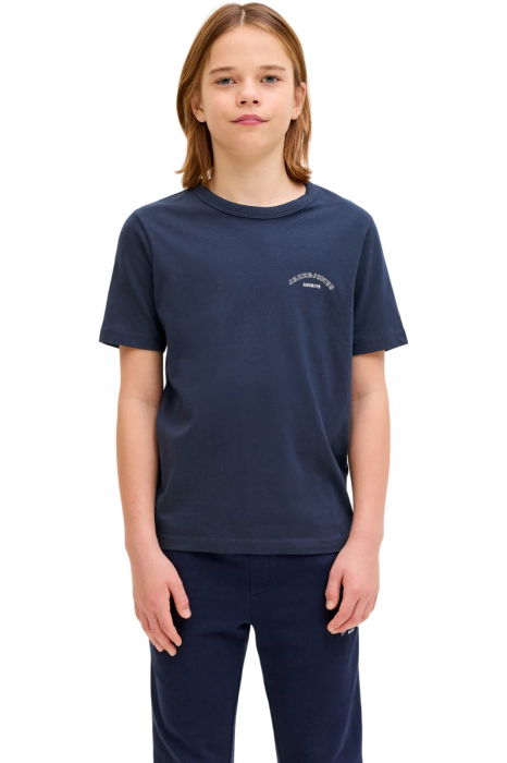 Tricou JACK &JONES College Logo Crew Neck JNR - 12289949-Navy Blazer [1]