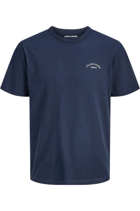 Tricou JACK &JONES College Logo PLS - 12295976-Navy Blazer [1]