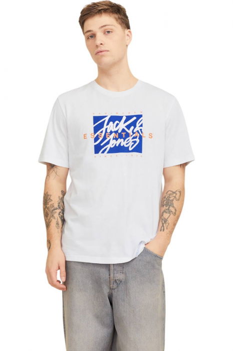 Tricou JACK &JONES Colton - 12268439-White [1]