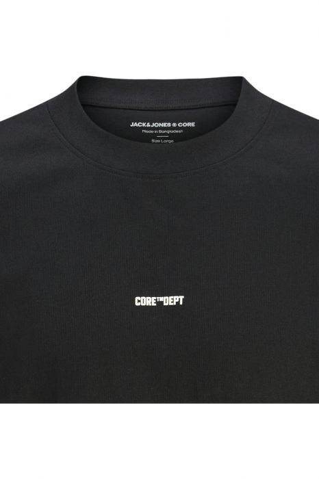 Tricou JACK &JONES Concrete Big Back Print - 12274376-Black [3]