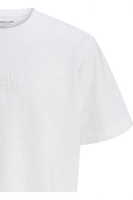 Tricou JACK &JONES Concrete Tonal - 12273294-Bright White [3]