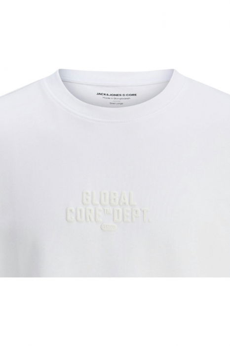 Tricou JACK &JONES Concrete Tonal - 12273294-Bright White [2]