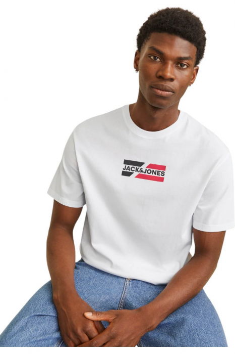 Tricou JACK &JONES Corp Graphic - 12268415-White [3]