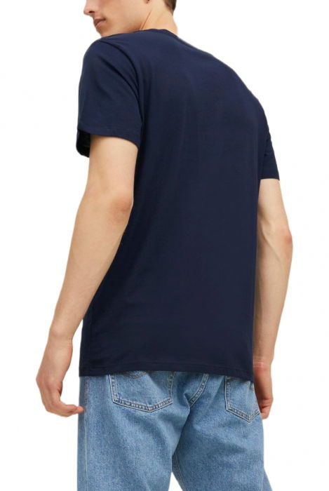 Tricou JACK &JONES Corp Logo - 12151955-Navy Blazer Play-3 [2]