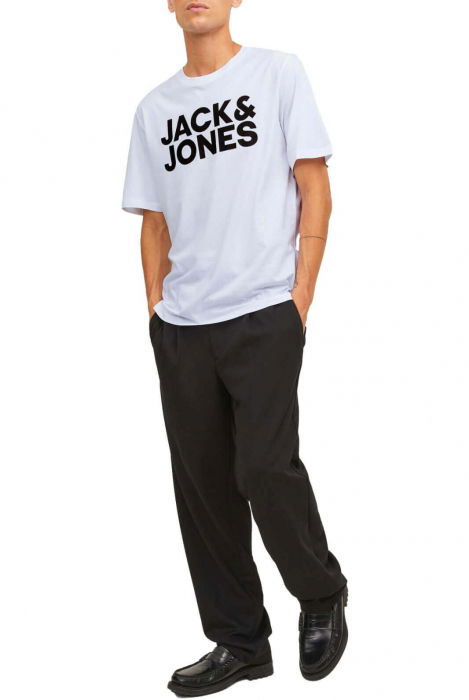Tricou JACK &JONES Corp Logo - 12151955-White BL [4]
