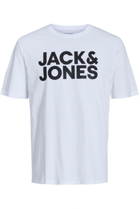 Tricou JACK &JONES Corp Logo - 12151955-White BL [1]