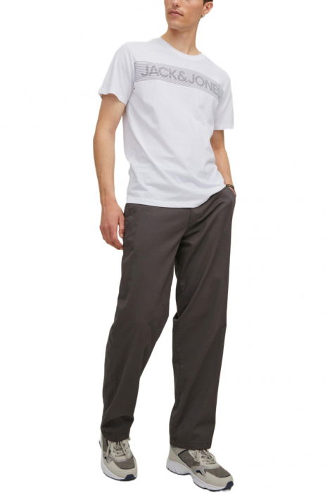 Tricou JACK &JONES Corp Logo - 12151955-White Play-3 [5]