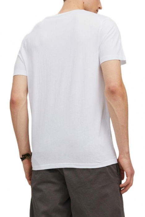 Tricou JACK &JONES Corp Logo - 12151955-White Play-3 [2]
