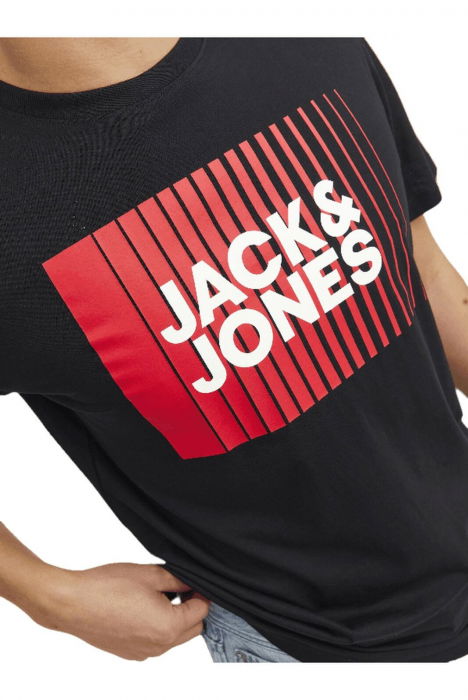 Tricou JACK &JONES Corp Logo - 12233999-Black [3]