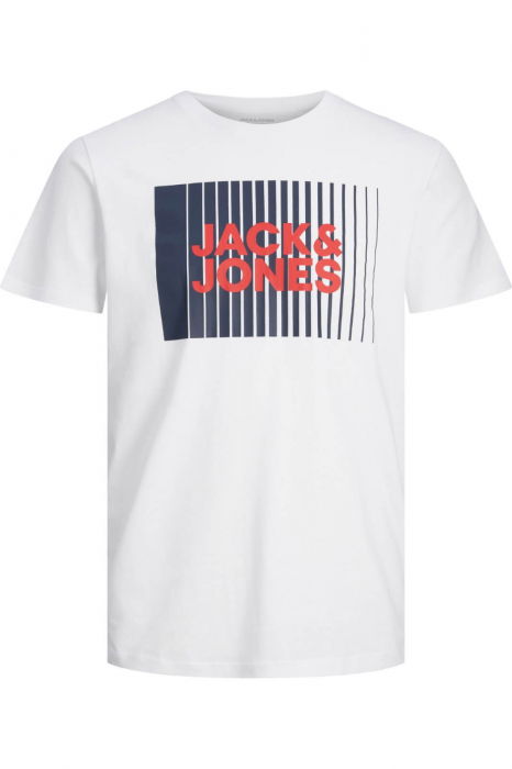 Tricou JACK &JONES Corp Logo - 12233999-White [1]