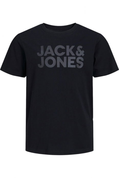 Tricou JACK &JONES Corp Logo JNR - 12152730-Black [1]