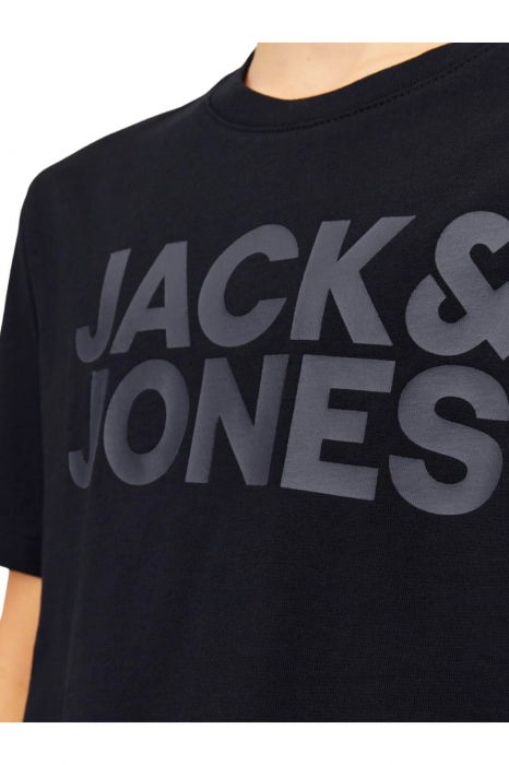 Tricou JACK &JONES Corp Logo JNR - 12152730-Black [6]